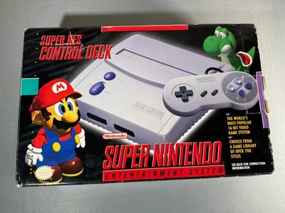 Super Nintendo SNES Mini Jr. Game Console System Complete Mint - Image 1 of 4