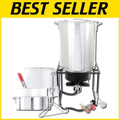 便携式丙烷户外炒锅套装 — 第 1/4 张图片