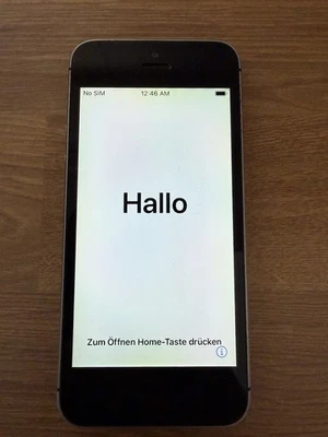 Apple iPhone SE 32GB Space Grau ohne Simlock - Bild 1 von 2