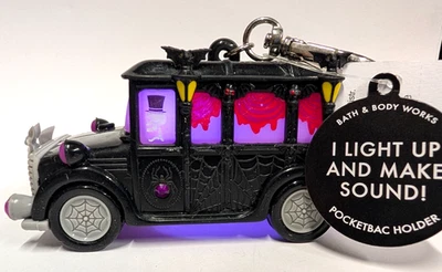 NEW! Bath and Body Works HEARSE NOISE-MAKING MUSICAL LIGHT-UP PocketBac Holder - Image 1 of 4