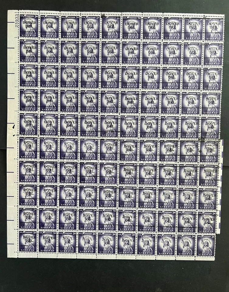 Scott US Sheet #1057,  few loose perfs, missing border, Mint, NH, OG, See Photo - Image 1 of 1