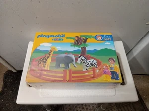 Playmobil 1.2.3 Toy Set 6742 Zoo Sealed - Picture 1 of 4