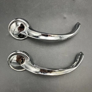 1939-40 DeSoto  Door Handle Pull Set. Left And Right. Excellent Condition - Bild 1 von 9