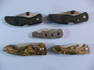 Лот из 5 карманных складных ножей: нож Ruko и 4 без бренда - Изображение 1 из 4