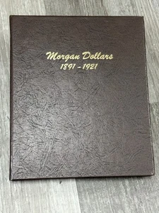DANSCO ALBUM 7179 MORGAN DOLLARS 1891-1921 Used ( Blemishes ) - Picture 1 of 7