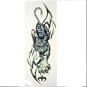 CAR DECORATION DECALS STICKERS BLACK TIGER - Picture 1 of 1