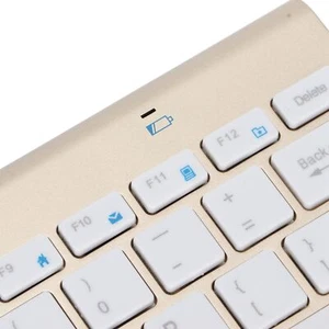 Keyboard Mouse Combo Wireless 2.4G USB Ultraslim Portable Ergonomic Wearproo SD3 - Picture 1 of 21