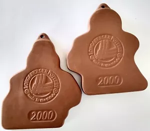 Longaberger Roger & Ginger Cookie/Süßigkeiten/Ornament/Form 2000 Lebkuchen Junge&Mädchen - Bild 1 von 4
