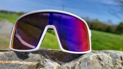 Gafas Oakley Sutro S blancas mate Prizm bicicleta de carretera/carreras/MTB Foto 1 de 4