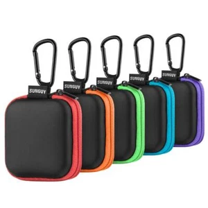 [5-Pack] Earbud Case, Portable EVA Small Earbuds Carrying Case Storage Bag - Picture 1 of 7