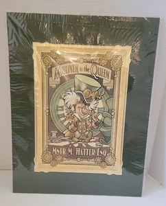 Disneyland Exclusive Art Print Mad Hatter Milliner to the Queen Mike Peraza - Picture 1 of 4