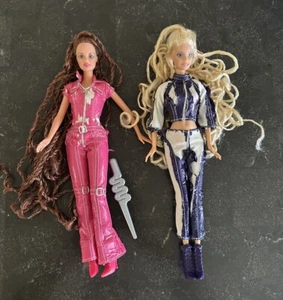 Barbie und Teresa Cool Lookz - Trendy & Bendy Puppen Lila Rosa - Bild 1 von 19