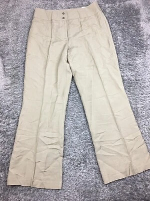 East 5th Classic Fit Dress Pants Womens Size 14 Beige Sand Trouser - Image 1 of 4