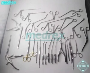 Juego de instrumentos Fess cirugía endoscópica de senos paranasales instrumentos otorrinolaringológicos cirugía plástica - Imagen 1 de 5