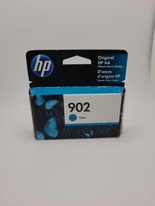 HP 902 Cyan Original Ink Cartridge, ~315 pages, T6L86AN#140 Exp Oct 2022 - Picture 1 of 5