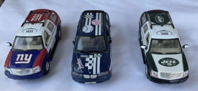 Coches fundidos a presión Fleer Collectibles 2002 jets/gigantes/yanquis escala 1:24 Foto 1 de 4
