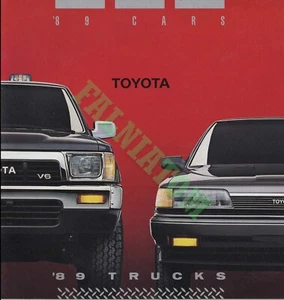 Folleto del concesionario Toyota Trucks 1989 (24 páginas) - Imagen 1 de 3