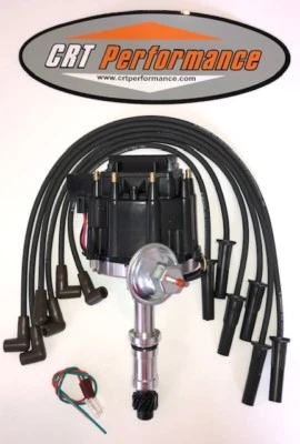 NEW 225 231 Buick Odd Fire Dauntless V6 HEI Distributor XTENDED SHAFT + Wires - Image 1 of 4