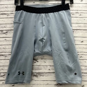 Under Armour UA SmartForm Long Shorts RUSH Compression Men's Small 1370316 465 - Picture 1 of 9