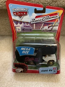 Disney Pixar Cars ELVIS RV Club #9 Mega Size 5" Race-O-Rama 2009 NONMINT - Picture 1 of 3