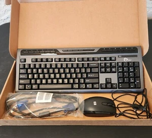 SIIG Brand New Wireless Multimedia Keyboard With Mouse And Connector - Picture 1 of 8