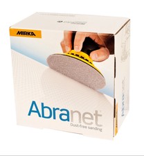 Mirka Abranet 150 mm Schleifscheiben Netzgitter Klett Korn wählbar 