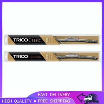 2 件 Wiper Blade 10 英寸前经典车窗适用于 1946 - 1947 道奇 WC PG — 第 1/2 张图片