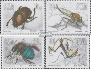 Namibia - Southwest 605-608 FDC 1987 Useful Insects - Picture 1 of 1