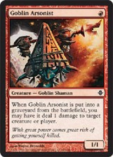 GOBLIN ARSONIST Rise of the Eldrazi MTG Magic the Gathering Cards DJMagic