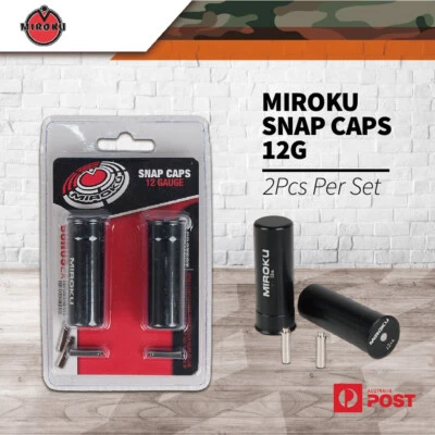 Miroku 2pk 12 Gauge Shotgun Metal Snap Caps   Practice Round W/replace 12g - image 1 of 3