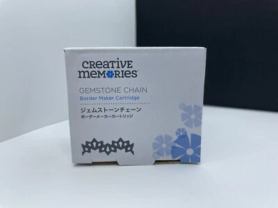 Creative Memories Gemstone Chain Border Maker Cartridge Punch  Brand New Retired - Image 1 of 4