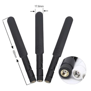 8dBi 2.4GHz 5GHz 5.8GHz Dual Band Wireless WiFi RouterAntenna RP-SMA Jack Ma _ha - Photo 1/7