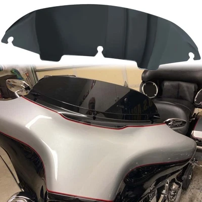 4" Windshield Windscreen Black For Harley Electra Street Glide Touring 1996-2013 - Image 1 of 4