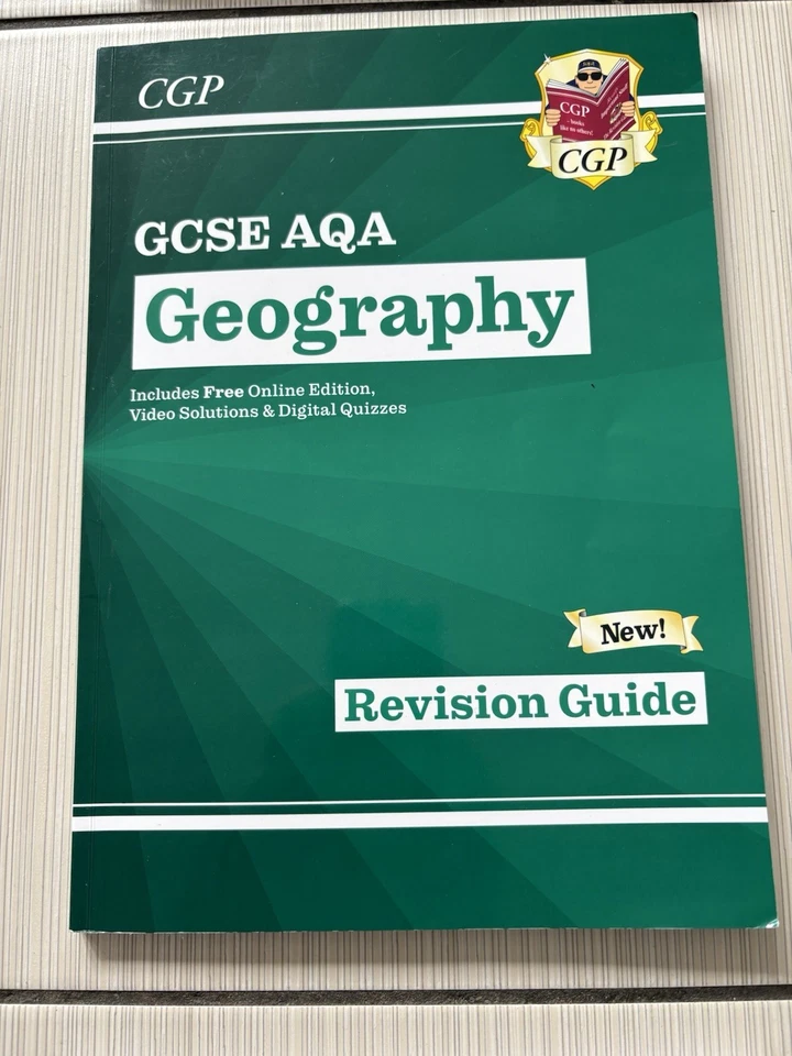 AQA GCSE Geography Revision Guide CGP Books - Image 1 of 1