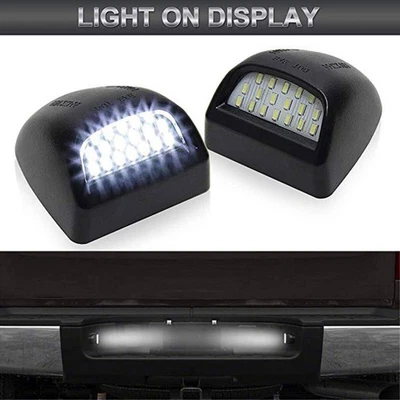 License Plate Light for Chevy Silverado GMC Sierra 1500 2500 3500 Suburban Tahoe Foto 1 de 4