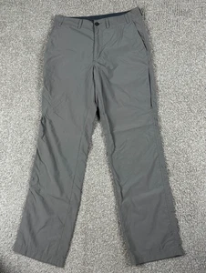 Exofficio Pants Mens 30 Gray Lightweight Performance Hiking Outdoors Camp *31x31 - Picture 1 of 11