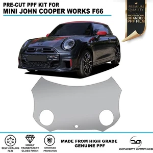 Full Bonnet Stone Chip Guard PPF Paint Protection film for Mini Cooper JCW F66 - Picture 1 of 4