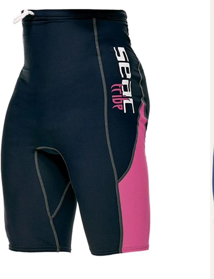 Seac RAA Pant Evo Damen Badeshorts Rash Guard Tauchershorts, Blau/Rosa, XS - Bild 1 von 1