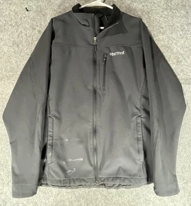 Marmot Gravity Jacket Mens XL Fleece Lined Windproof Softshell Gray Two Tone - Picture 1 of 5