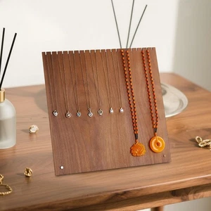 Necklace Holder Wooden Jewelry Storage Organizer for Store Showcase Shop - Picture 1 of 7