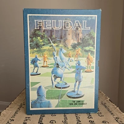 De colección Juego Feudal de Sitio y Conquista 3M 1967 Estantería Juego de Batalla COMPLETO Foto 1 de 4