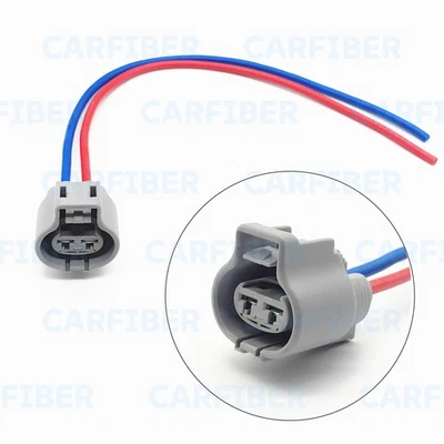 2-Way Radiator Cooling Fan Pigtail Connector Harness Fits Scion iQ tC xA xB xD - Image 1 of 4