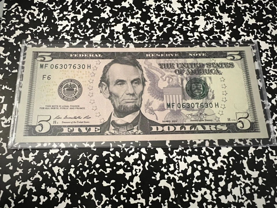 Five dollar $5 Repeating Note - Image 1 of 1