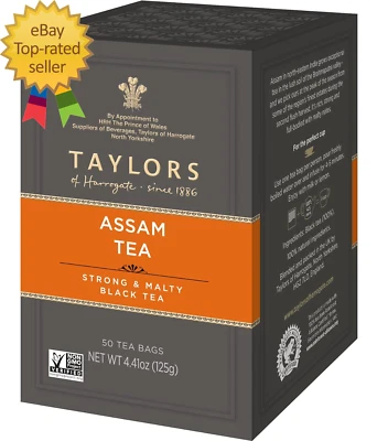 Pure Assam, 50 Teabags easy to use and handle - Image 1 of 4