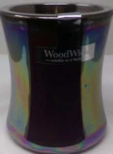 WoodWick Dark Poppy, Hourlglass Scented Candle, Jar, Mini 5 oz *SKU17-3* - Picture 1 of 2