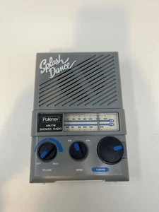 Pollenex Splash Dance Am Fm Weather Shower Radio Works Vintage - Picture 1 of 7
