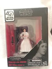 STAR WARS THE BLACK SERIES TITANIUM 40th ANNIVERSARY   PRINCESS LEIA ORGANA