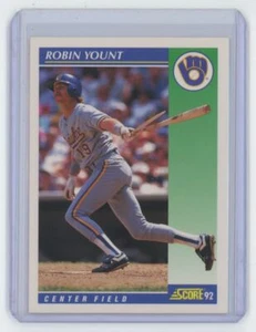 1992 Score Robin Yount Milwaukee Brewers #525 - Picture 1 of 2