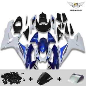 FSY Injection Fairing ABS Blue White Fit for Suzuki 2011-2025 GSXR600/750 l036 - Picture 1 of 6