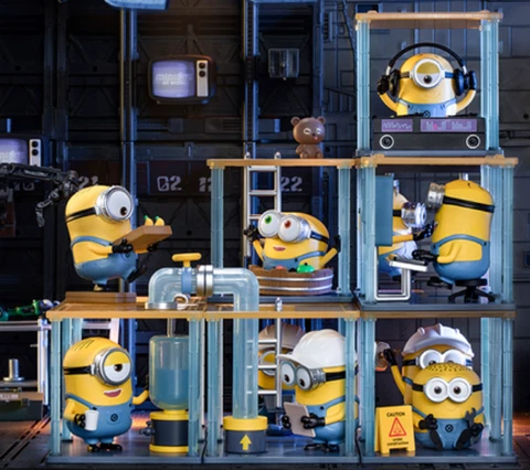 POP MART Minions At Work Series Confirmed Blind Box Figure HOT！ Cover